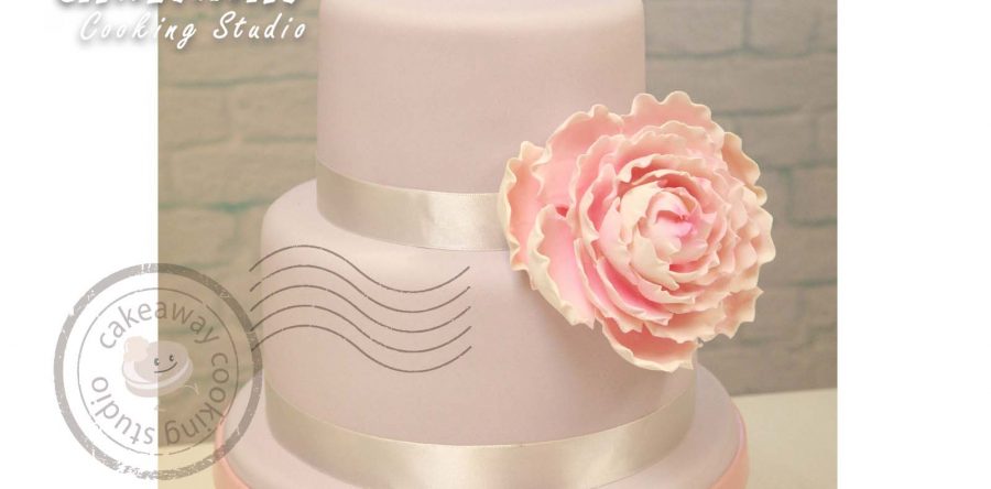 大牡丹結婚蛋糕（雙層）