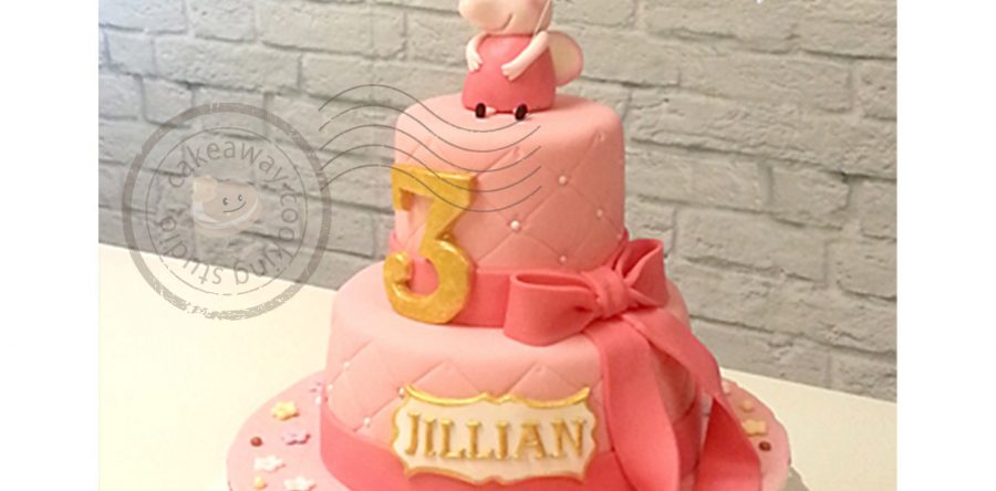 Peppa Pig 雙層糖皮蛋糕