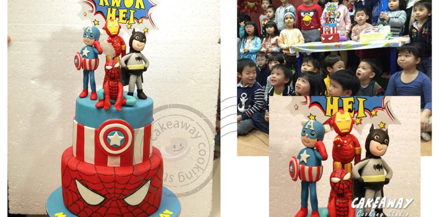 英雄蛋糕 (兩層)