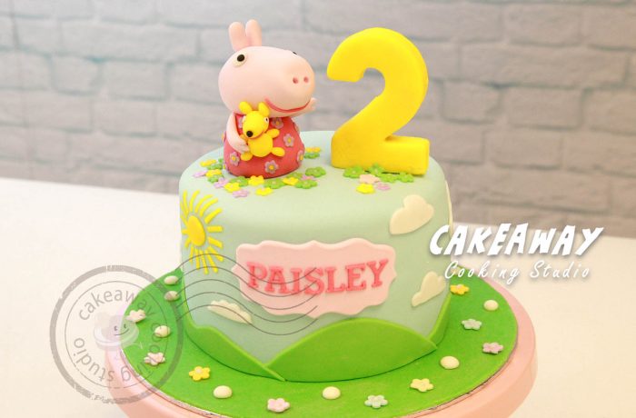 Peppa Pig 糖皮蛋糕