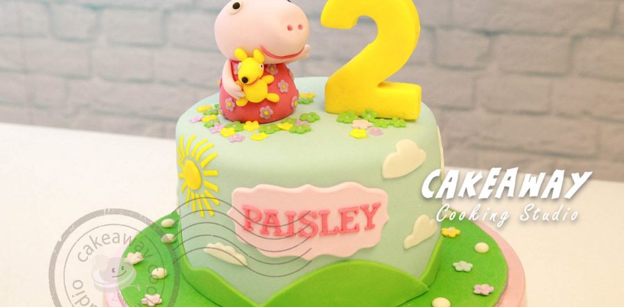 Peppa Pig 糖皮蛋糕