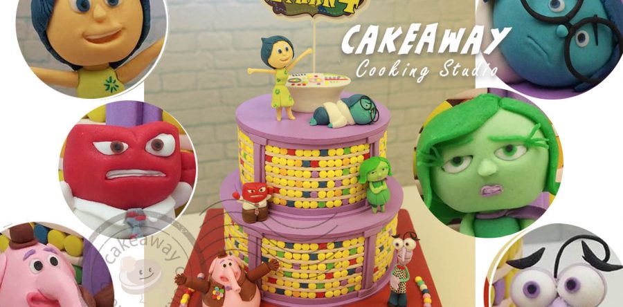反轉腦朋友糖藝蛋糕