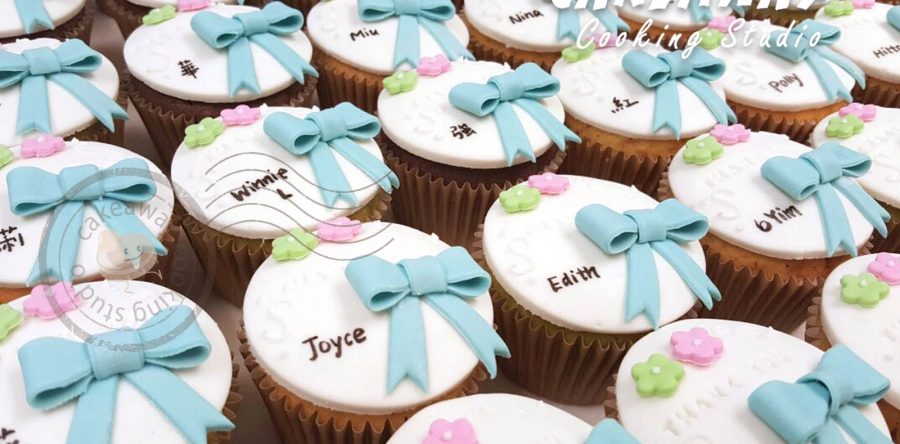 散水Cupcake (蝴蝶結款）