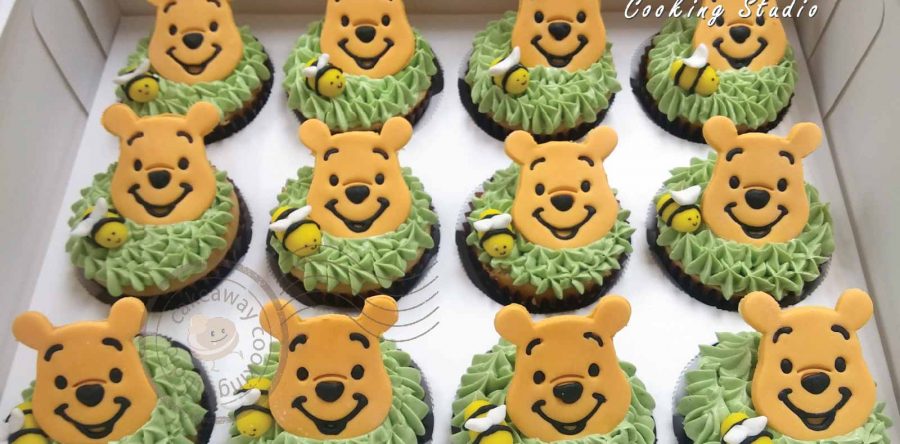 The Pooh Cupcakes