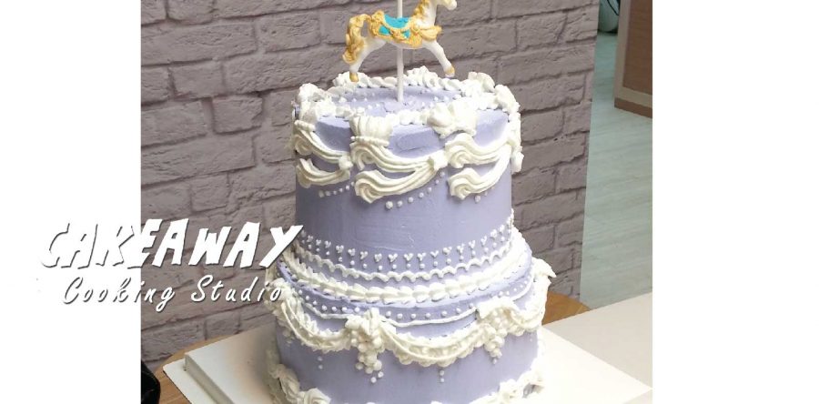 經典木馬唧花蛋糕