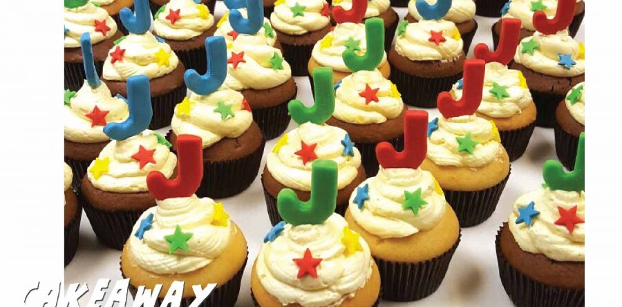 3D英文字母 Cupcakes