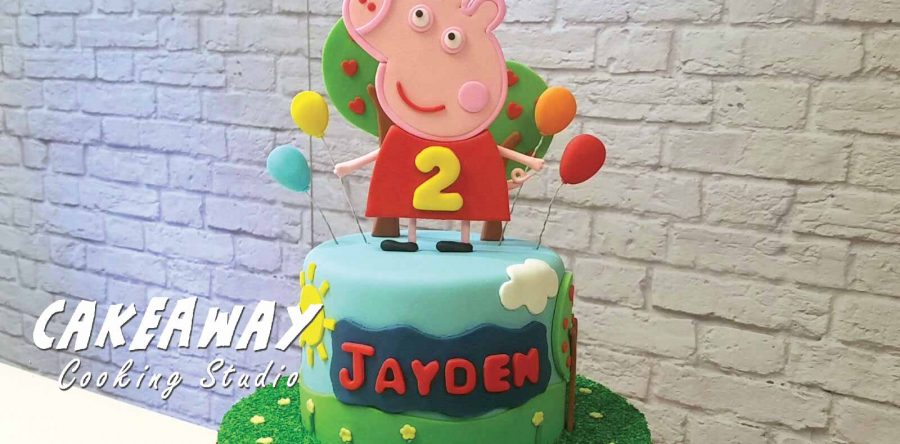 Peppa Pig 糖皮蛋糕