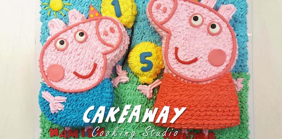 Peppa 與 George 大蛋糕