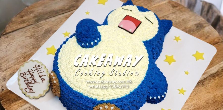 Pokemon卡比獸忌廉蛋糕