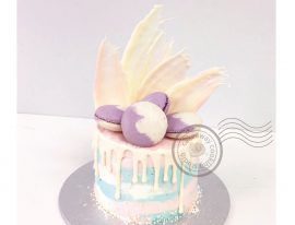 cake with macaron-01