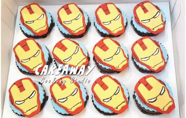 Iron Man Cupcake