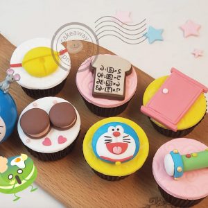 Doramon Cupcake-01