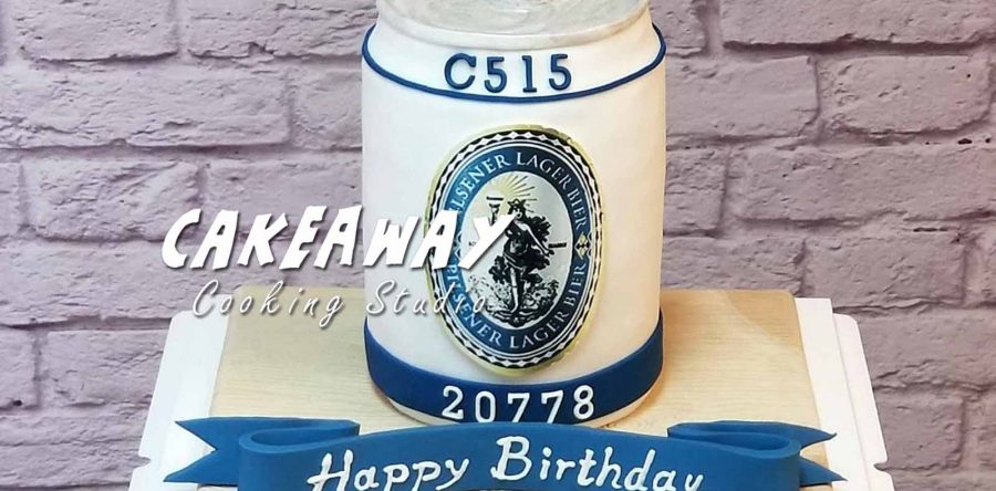 藍妹啤酒罐蛋糕