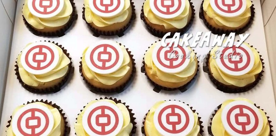 中國銀行 Logo Cupcake
