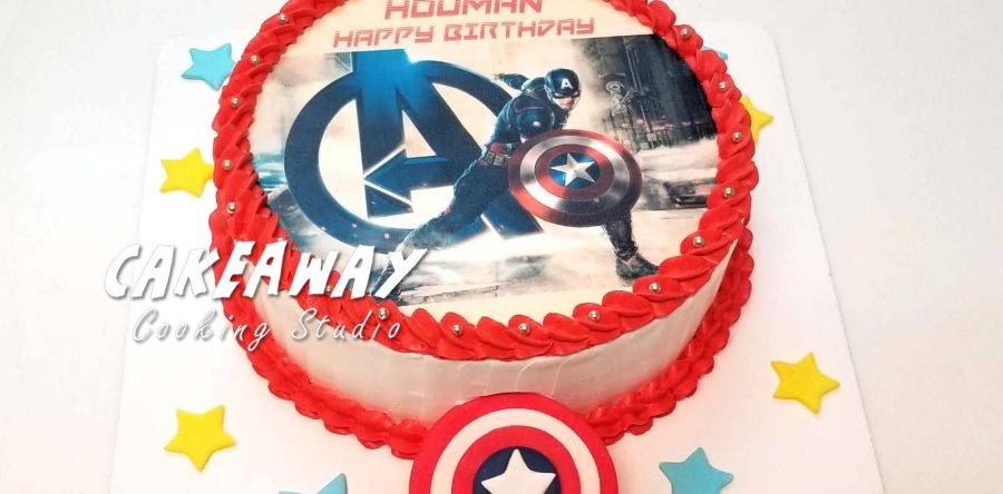 美國隊長（食用打印）