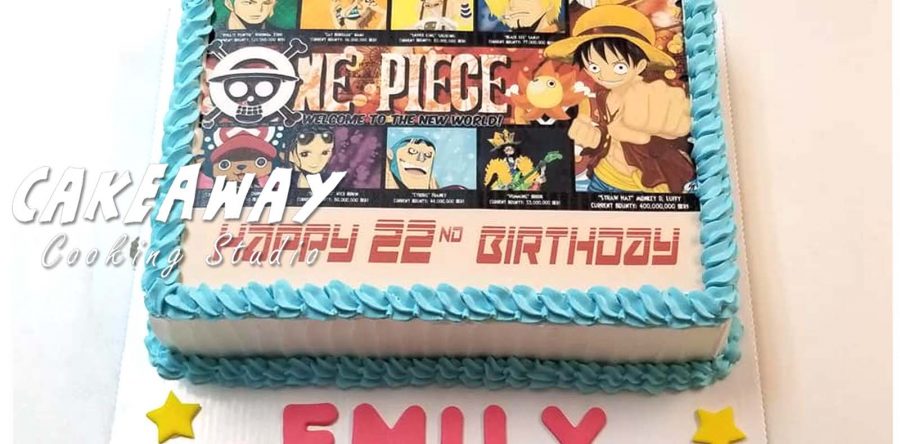 ONE PIECE 食用打印蛋糕