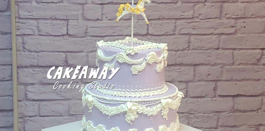 經典木馬唧花蛋糕