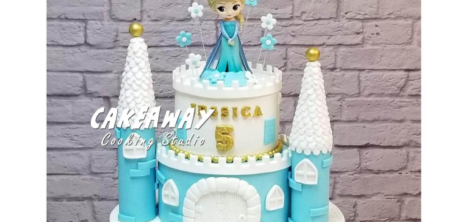 公主城堡蛋糕（Elsa）