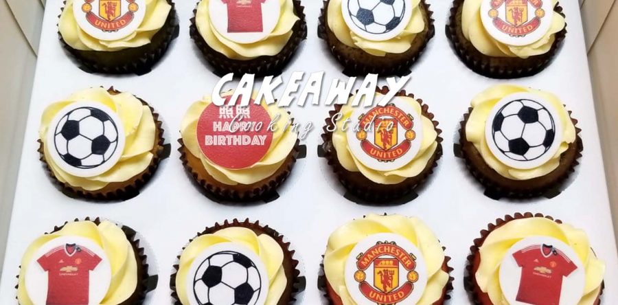 曼聯主題Cupcake
