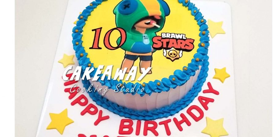 Brawl Stars(荒野亂鬥)食用打印蛋糕 (可自選角色）