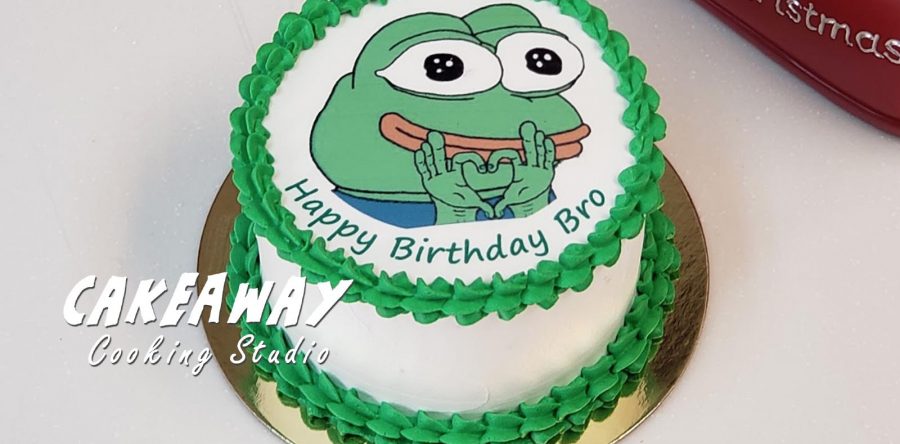 迷你PePe蛋糕  （食用打印）