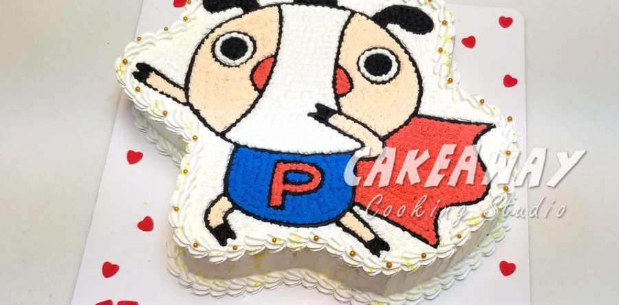 內褲小豬超人蛋糕