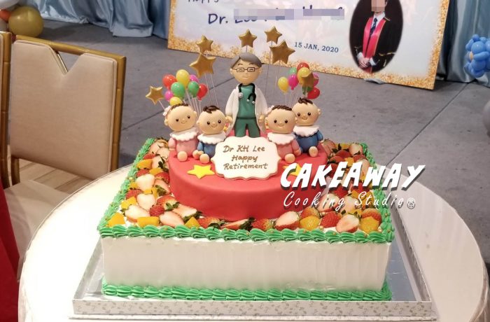 兒科醫生退休蛋糕
