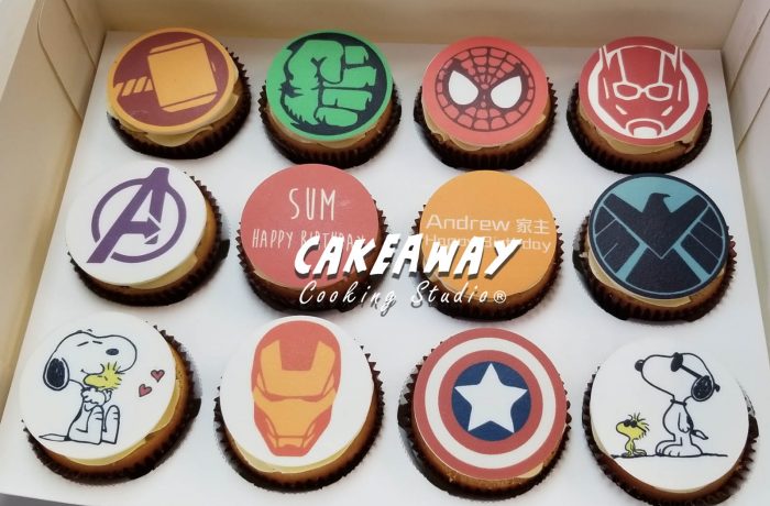 卡通及電影主題Cupcake