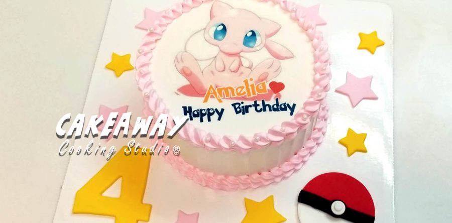 Pokemon 夢幻蛋糕（食用打印）