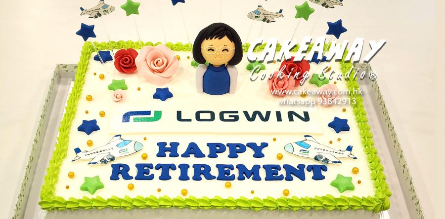 Logwin Air 員工榮休蛋糕