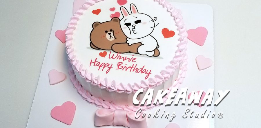 LINE – Brown ＆  Cony （食用打印）