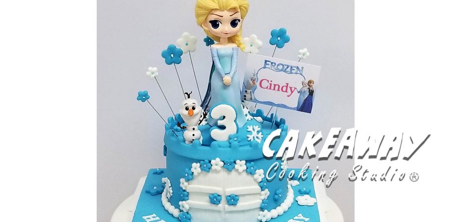 公主城堡蛋糕（Elsa）