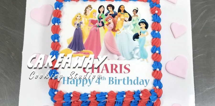 公主蛋糕（食用打印）