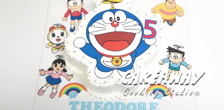 多啦A夢／叮噹蛋糕（食用打印）