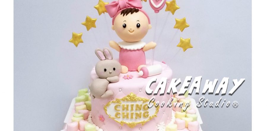 小女孩的百日宴（連小兔子）