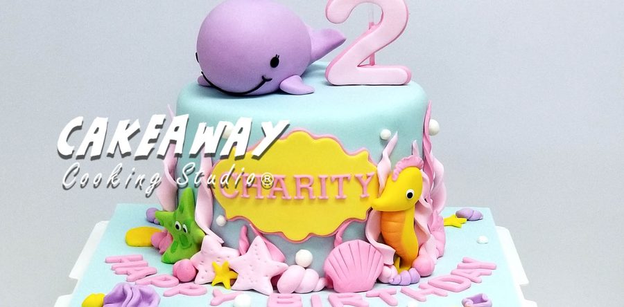 小海豚主題蛋糕