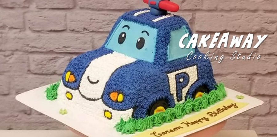 Robocar Poli 蛋糕