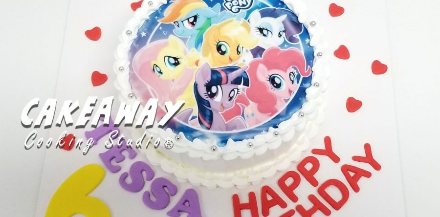 Pony 蛋糕 （食用打印）