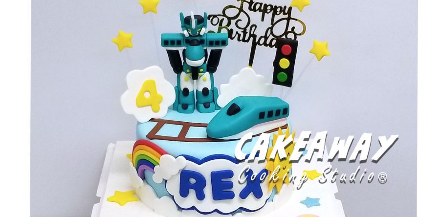 新幹線戰士蛋糕