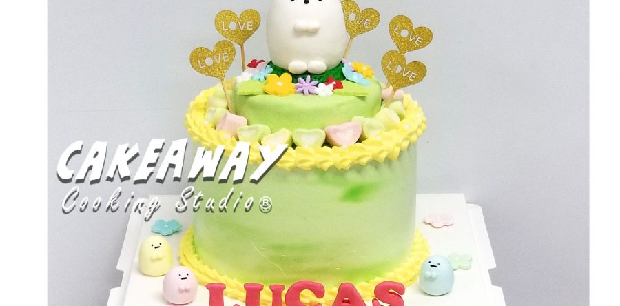 角落生物蛋糕－白熊