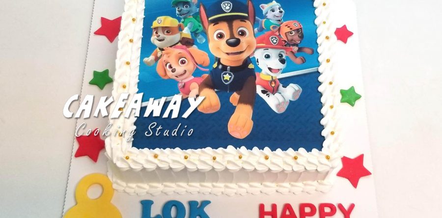 Paw Patrol 蛋糕（食用打印）