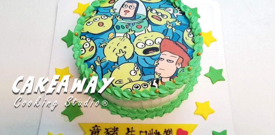 Toy Story 三眼仔蛋糕（食用打印）