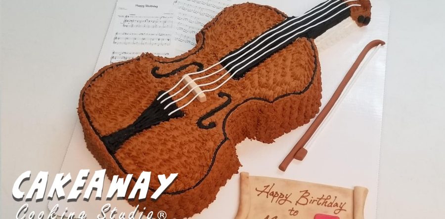 小提琴蛋糕