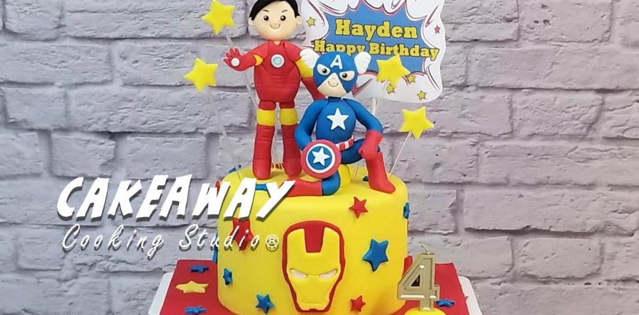 Ironman ＆ Captain America 蛋糕
