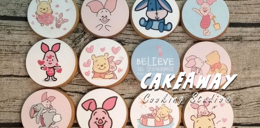 Winnie the Pooh 曲奇（食用打印）