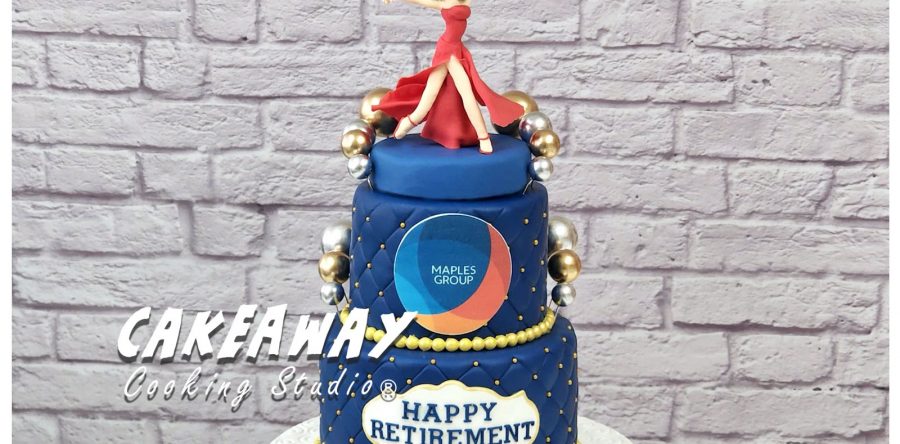 舞蹈家人像糖皮蛋糕