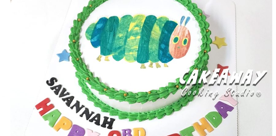 The Very Hungry Caterpillar 食用打印蛋糕