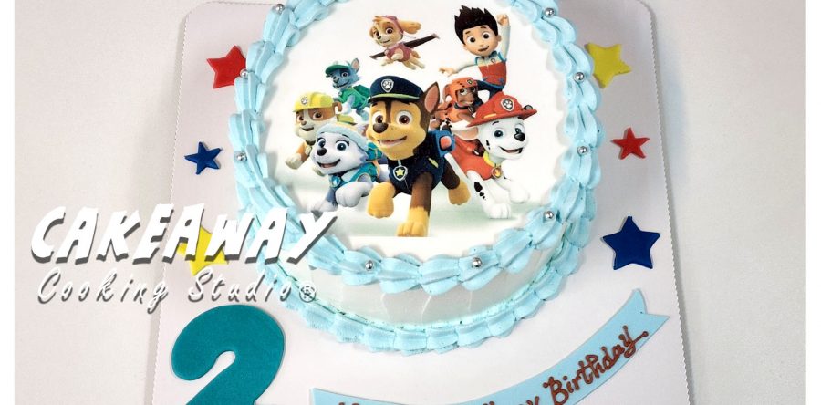 Paw Patrol 蛋糕（食用打印）