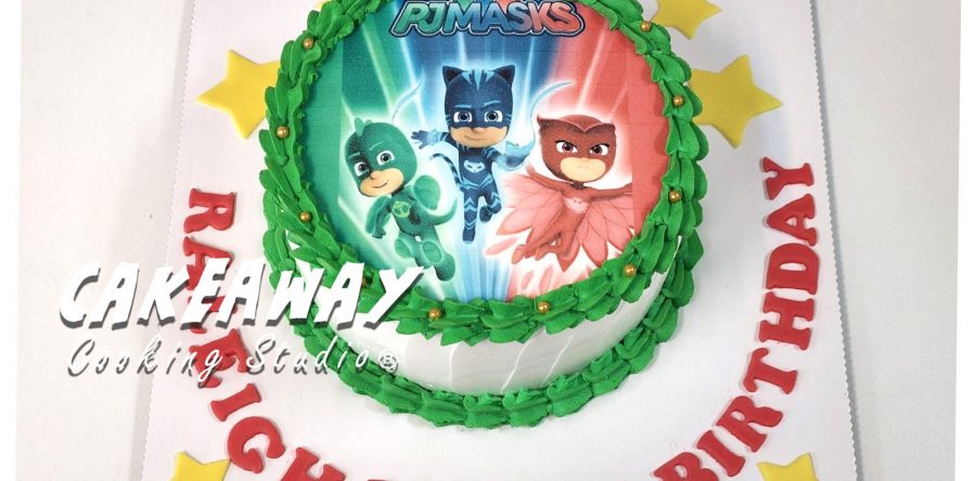PJ MASK 蛋糕（食用打印）