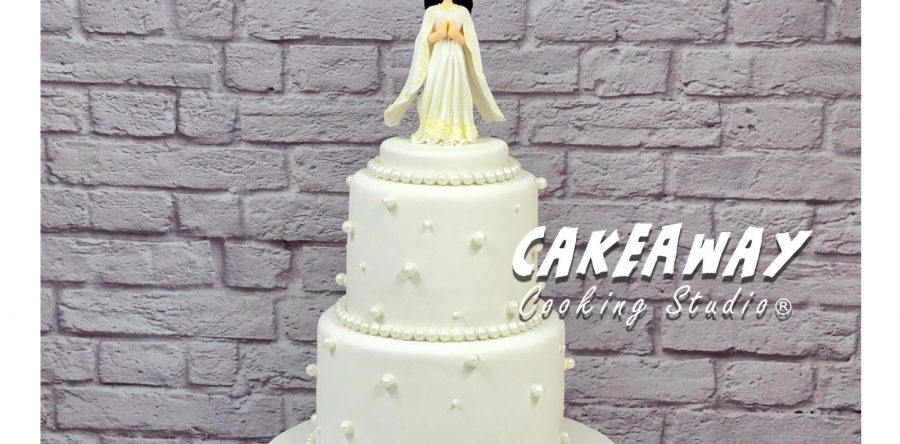 女士人像糖皮蛋糕